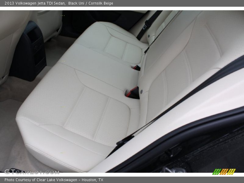Black Uni / Cornsilk Beige 2013 Volkswagen Jetta TDI Sedan