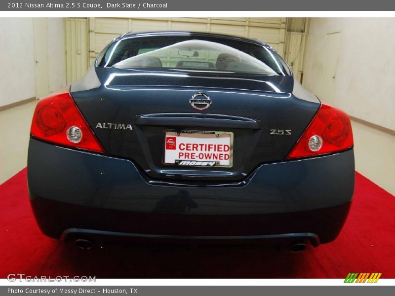 Dark Slate / Charcoal 2012 Nissan Altima 2.5 S Coupe