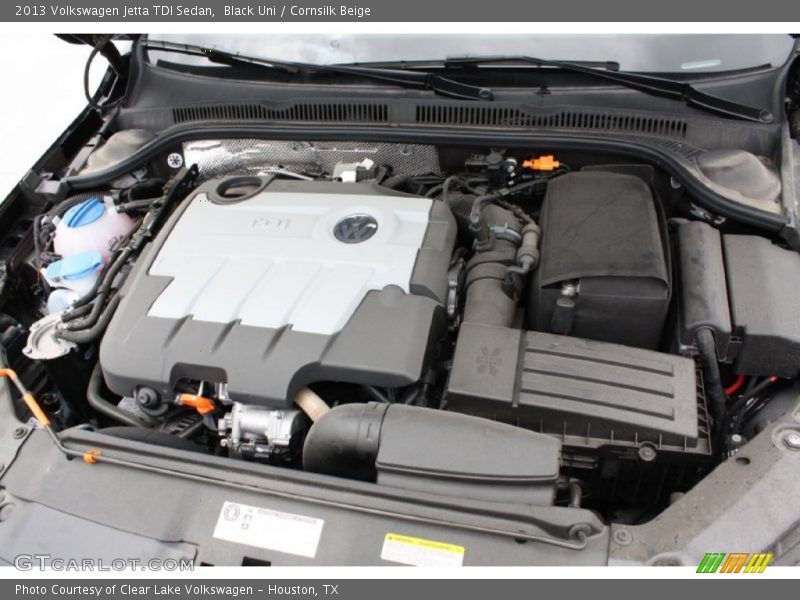 Black Uni / Cornsilk Beige 2013 Volkswagen Jetta TDI Sedan