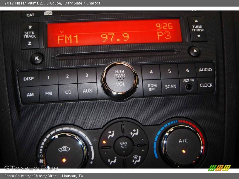 Dark Slate / Charcoal 2012 Nissan Altima 2.5 S Coupe
