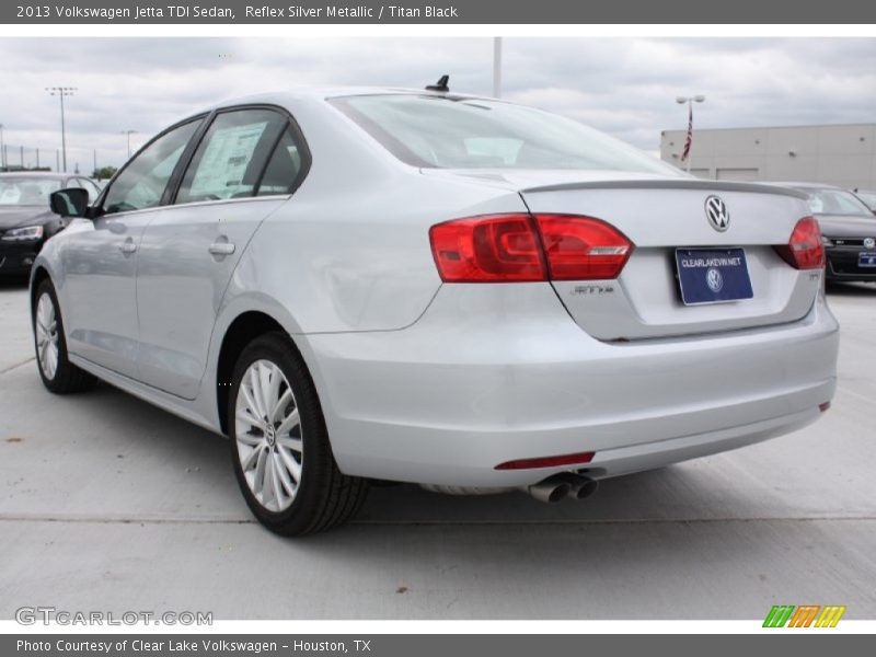 Reflex Silver Metallic / Titan Black 2013 Volkswagen Jetta TDI Sedan