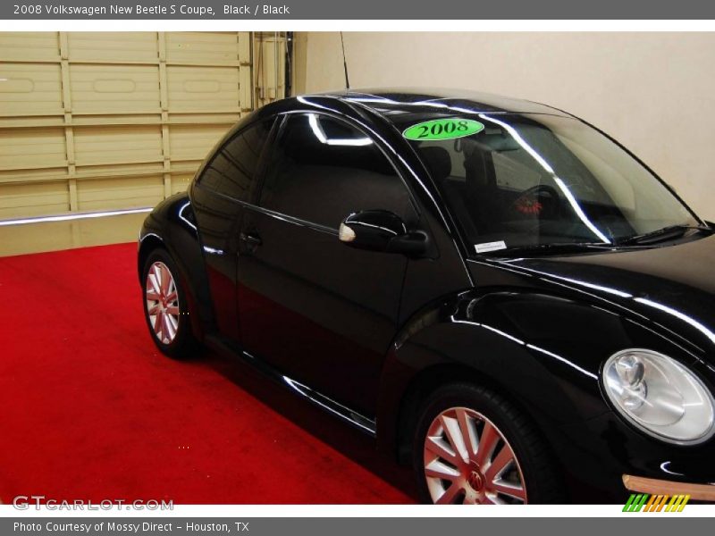 Black / Black 2008 Volkswagen New Beetle S Coupe
