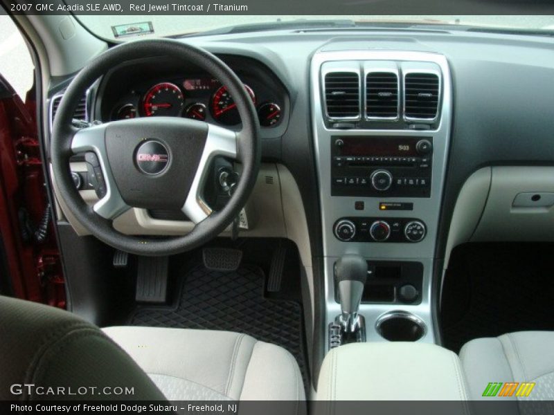 Red Jewel Tintcoat / Titanium 2007 GMC Acadia SLE AWD