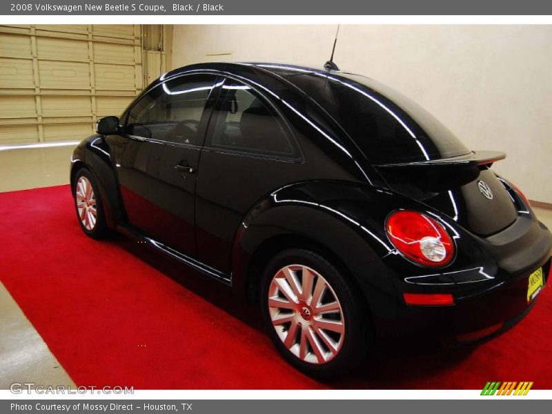 Black / Black 2008 Volkswagen New Beetle S Coupe