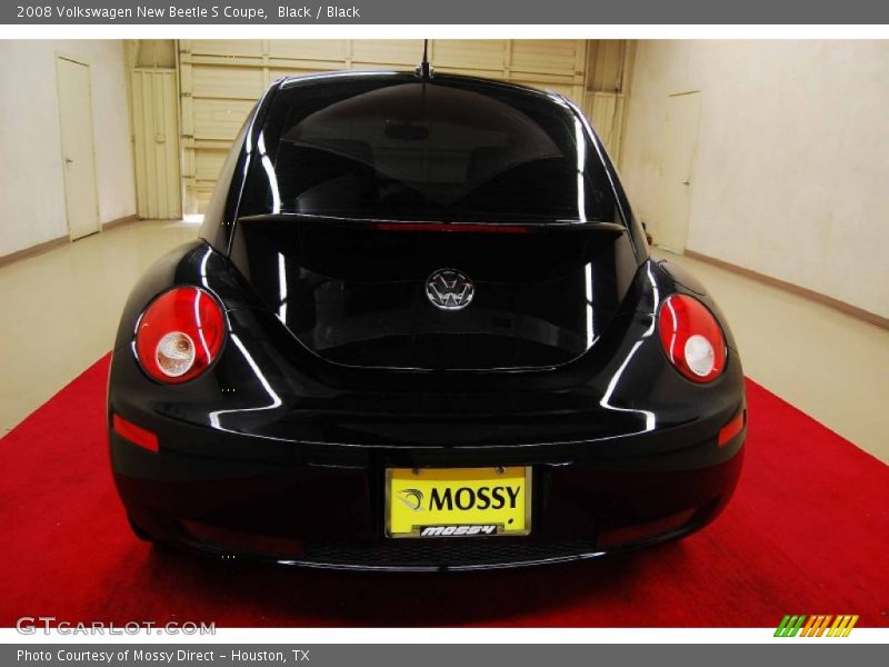 Black / Black 2008 Volkswagen New Beetle S Coupe