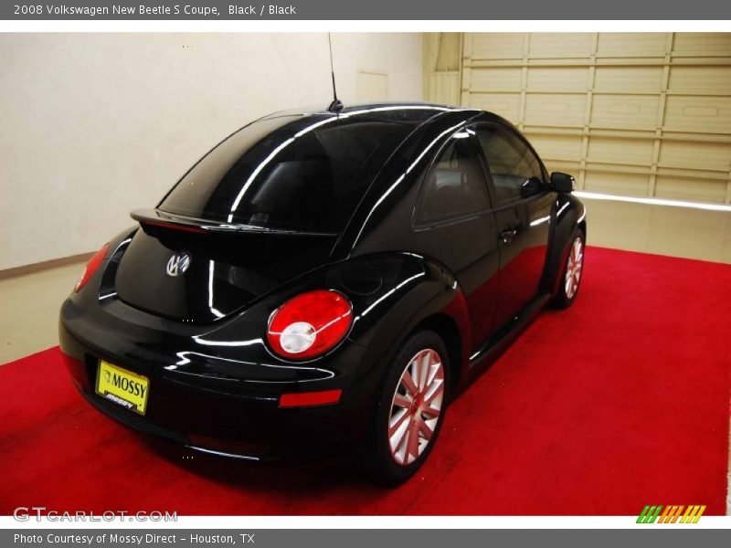 Black / Black 2008 Volkswagen New Beetle S Coupe