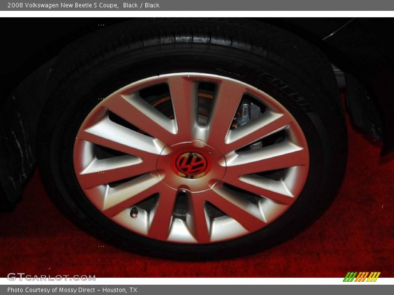 Black / Black 2008 Volkswagen New Beetle S Coupe