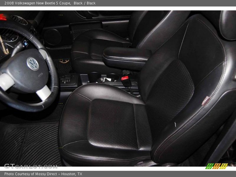 Black / Black 2008 Volkswagen New Beetle S Coupe