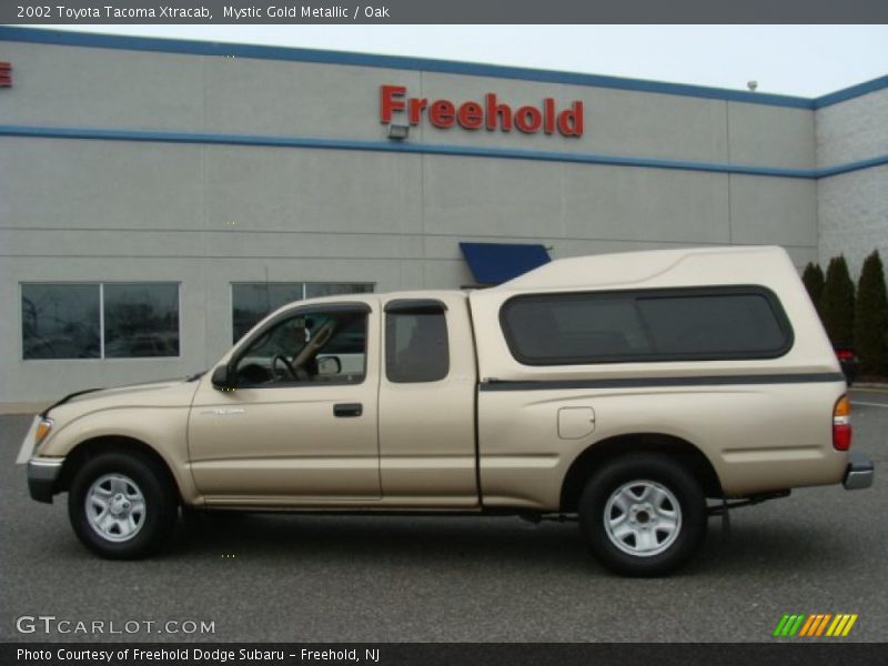 Mystic Gold Metallic / Oak 2002 Toyota Tacoma Xtracab