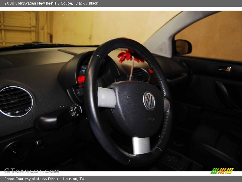 Black / Black 2008 Volkswagen New Beetle S Coupe