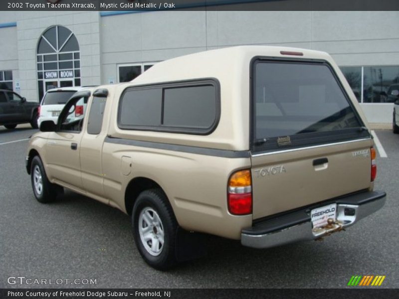 Mystic Gold Metallic / Oak 2002 Toyota Tacoma Xtracab