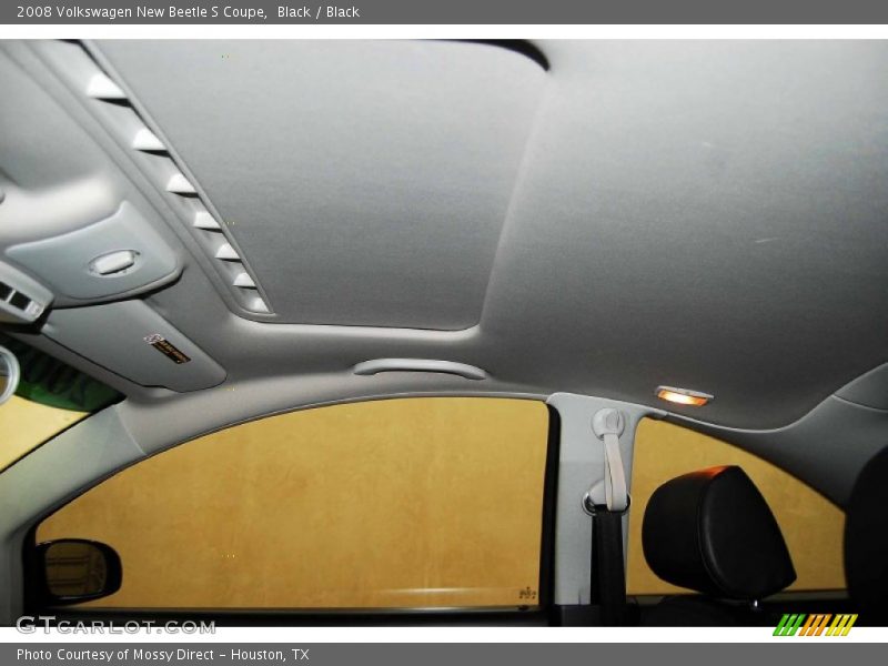 Black / Black 2008 Volkswagen New Beetle S Coupe