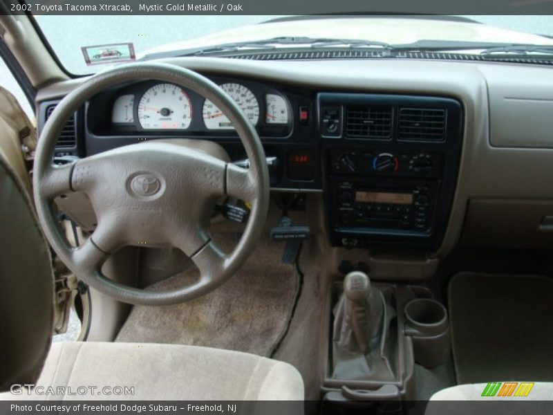 Dashboard of 2002 Tacoma Xtracab
