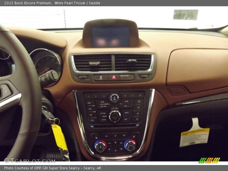 White Pearl Tricoat / Saddle 2013 Buick Encore Premium