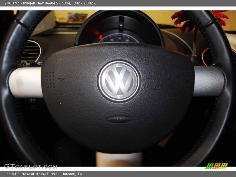 Black / Black 2008 Volkswagen New Beetle S Coupe