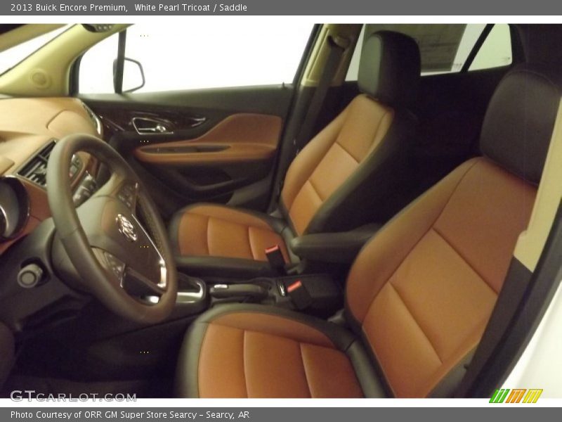 White Pearl Tricoat / Saddle 2013 Buick Encore Premium
