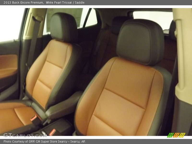 White Pearl Tricoat / Saddle 2013 Buick Encore Premium