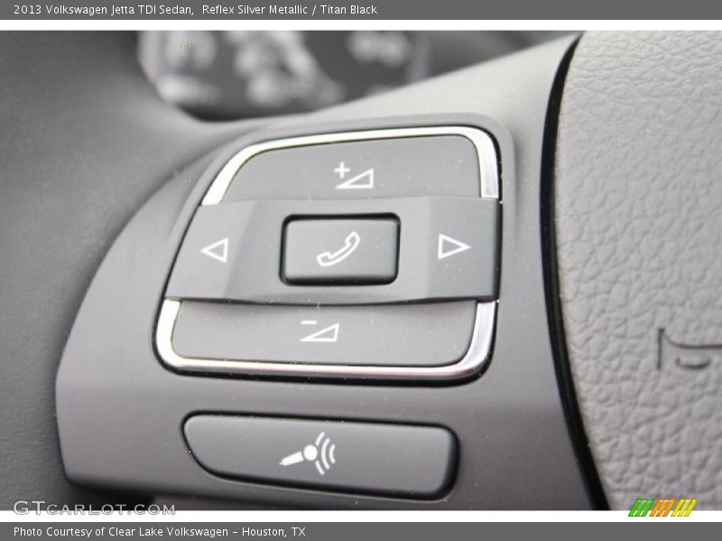 Reflex Silver Metallic / Titan Black 2013 Volkswagen Jetta TDI Sedan