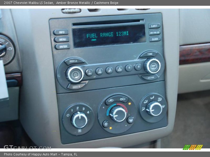 Amber Bronze Metallic / Cashmere Beige 2007 Chevrolet Malibu LS Sedan