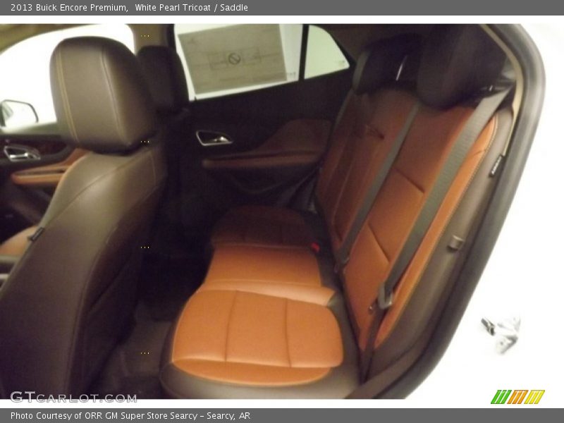 White Pearl Tricoat / Saddle 2013 Buick Encore Premium