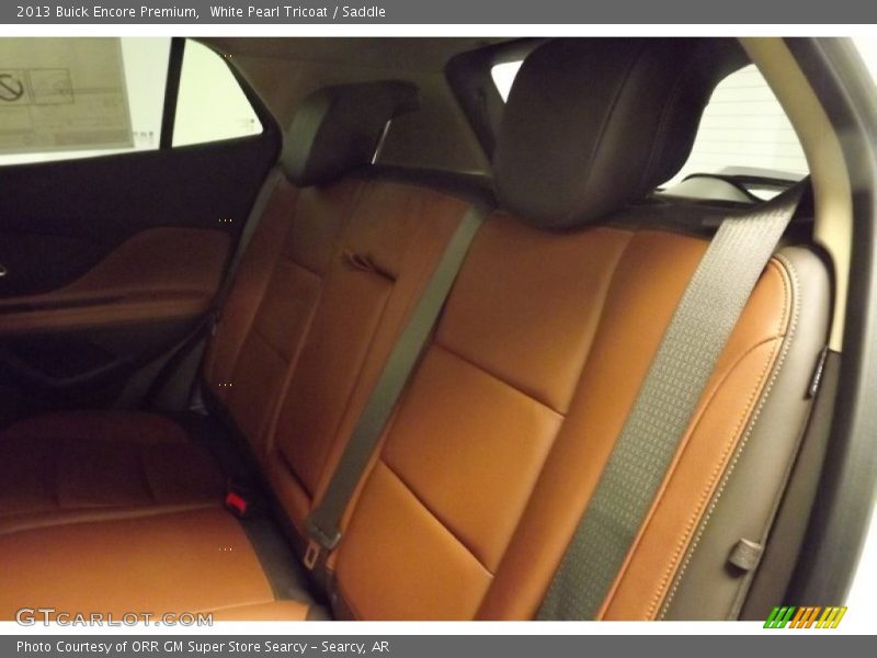 White Pearl Tricoat / Saddle 2013 Buick Encore Premium