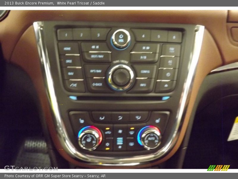 White Pearl Tricoat / Saddle 2013 Buick Encore Premium