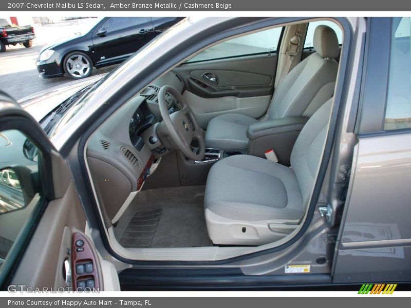 Amber Bronze Metallic / Cashmere Beige 2007 Chevrolet Malibu LS Sedan