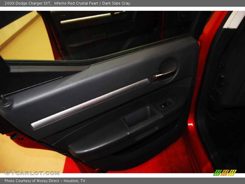 Inferno Red Crystal Pearl / Dark Slate Gray 2009 Dodge Charger SXT