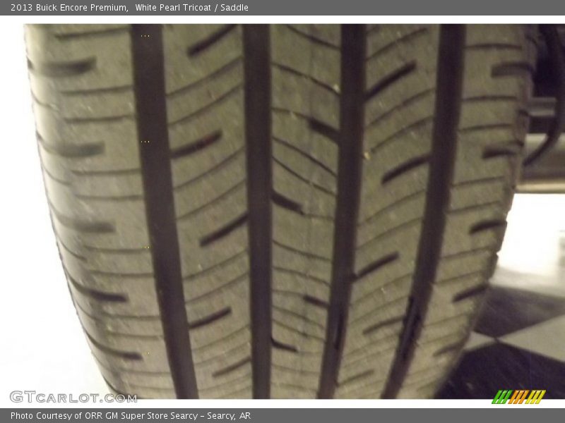 White Pearl Tricoat / Saddle 2013 Buick Encore Premium