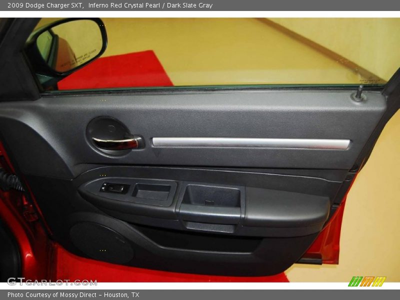 Inferno Red Crystal Pearl / Dark Slate Gray 2009 Dodge Charger SXT