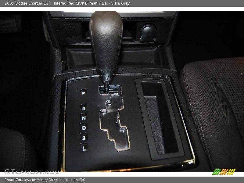 Inferno Red Crystal Pearl / Dark Slate Gray 2009 Dodge Charger SXT