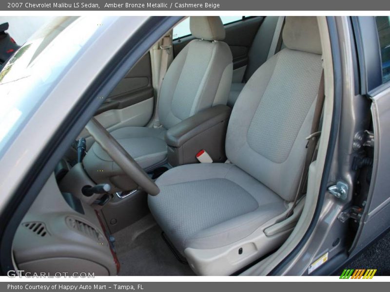 Amber Bronze Metallic / Cashmere Beige 2007 Chevrolet Malibu LS Sedan