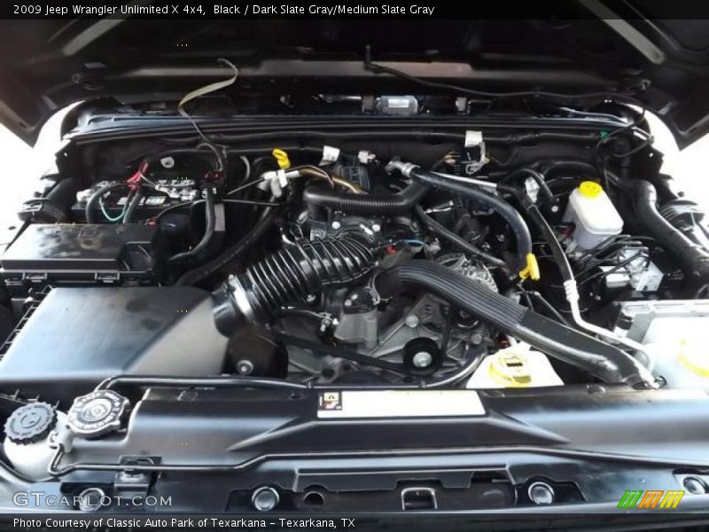Black / Dark Slate Gray/Medium Slate Gray 2009 Jeep Wrangler Unlimited X 4x4
