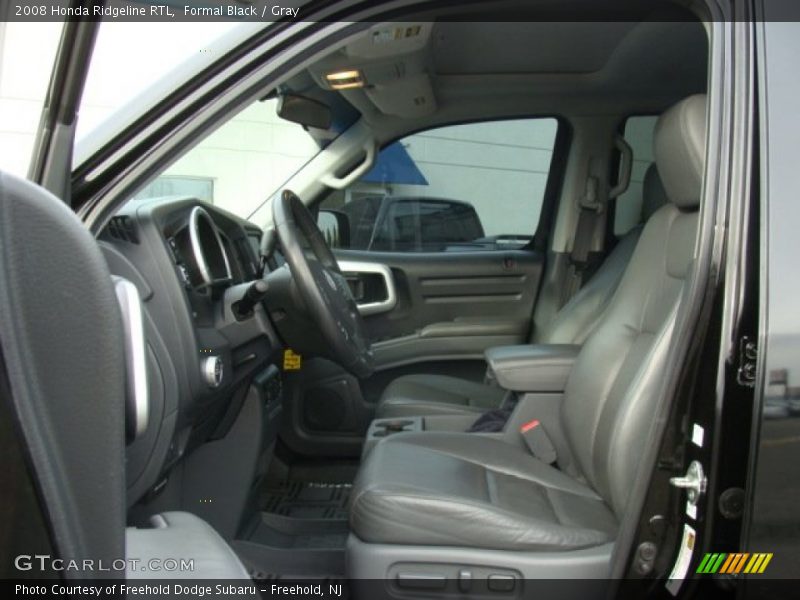  2008 Ridgeline RTL Gray Interior
