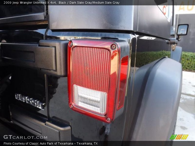 Black / Dark Slate Gray/Medium Slate Gray 2009 Jeep Wrangler Unlimited X 4x4