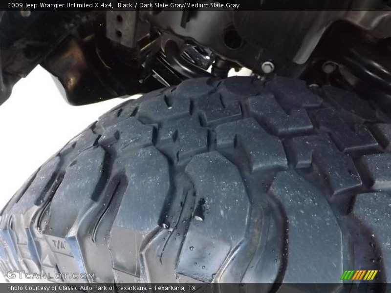 Black / Dark Slate Gray/Medium Slate Gray 2009 Jeep Wrangler Unlimited X 4x4