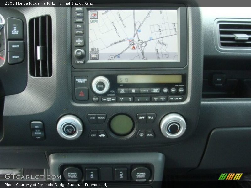 Formal Black / Gray 2008 Honda Ridgeline RTL