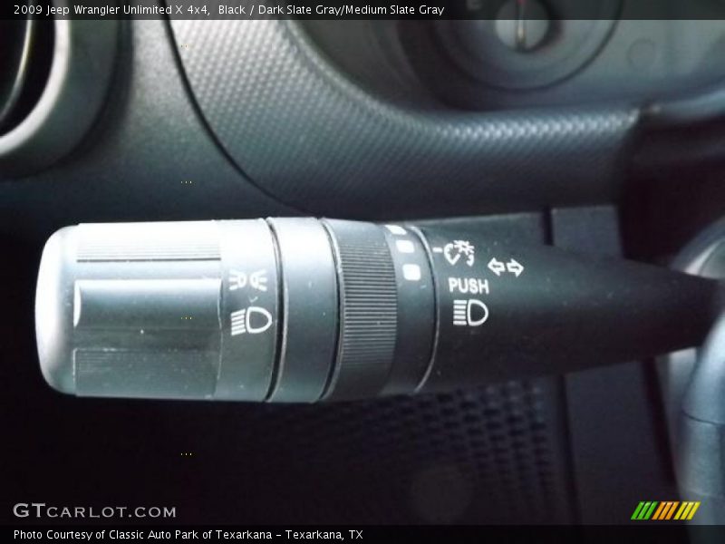 Black / Dark Slate Gray/Medium Slate Gray 2009 Jeep Wrangler Unlimited X 4x4