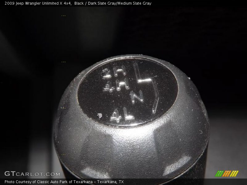 Black / Dark Slate Gray/Medium Slate Gray 2009 Jeep Wrangler Unlimited X 4x4