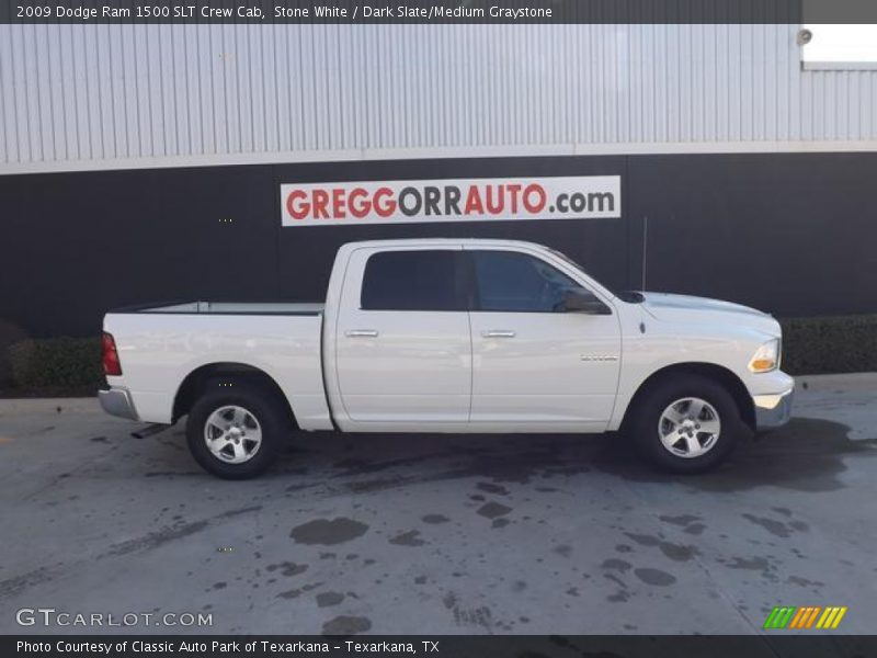 Stone White / Dark Slate/Medium Graystone 2009 Dodge Ram 1500 SLT Crew Cab