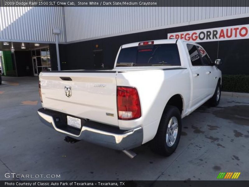 Stone White / Dark Slate/Medium Graystone 2009 Dodge Ram 1500 SLT Crew Cab