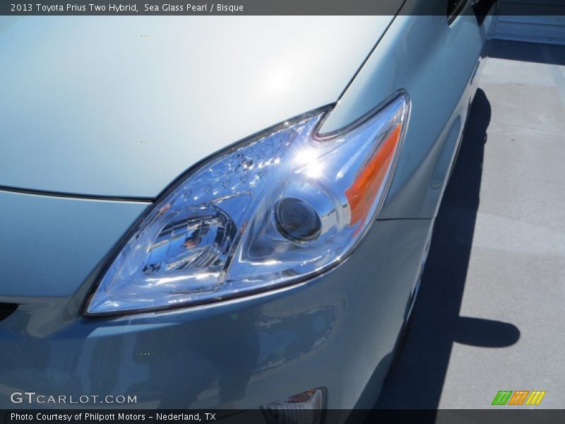 Sea Glass Pearl / Bisque 2013 Toyota Prius Two Hybrid
