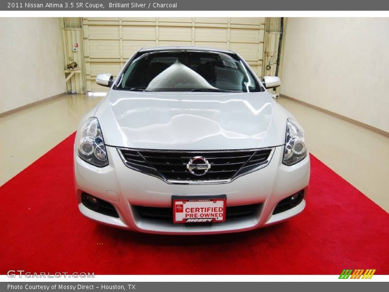 Brilliant Silver / Charcoal 2011 Nissan Altima 3.5 SR Coupe