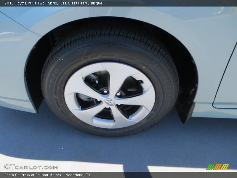 Sea Glass Pearl / Bisque 2013 Toyota Prius Two Hybrid