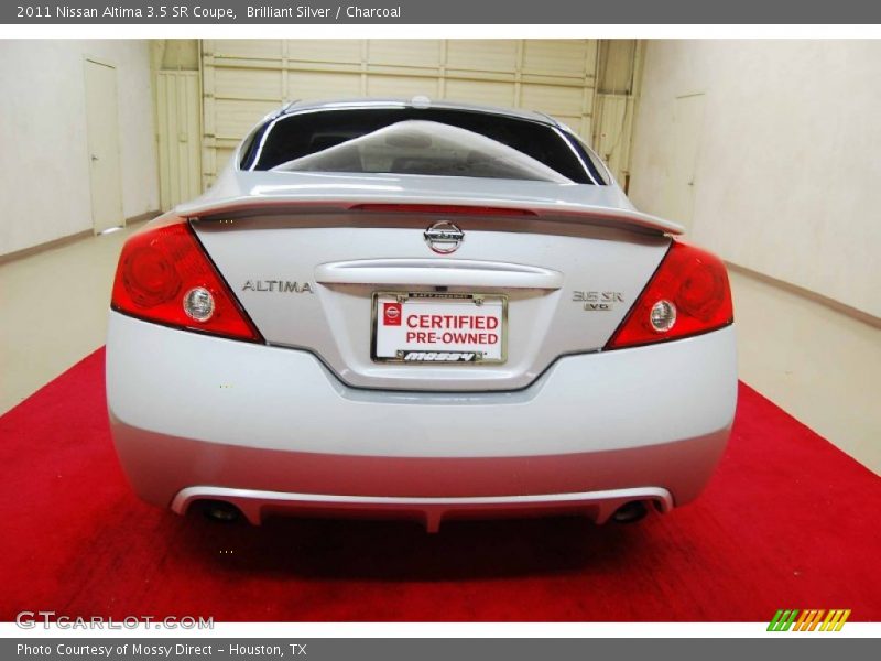 Brilliant Silver / Charcoal 2011 Nissan Altima 3.5 SR Coupe