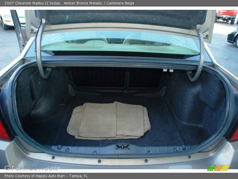 Amber Bronze Metallic / Cashmere Beige 2007 Chevrolet Malibu LS Sedan