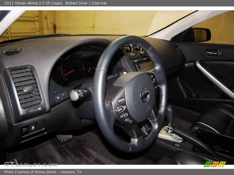 Brilliant Silver / Charcoal 2011 Nissan Altima 3.5 SR Coupe