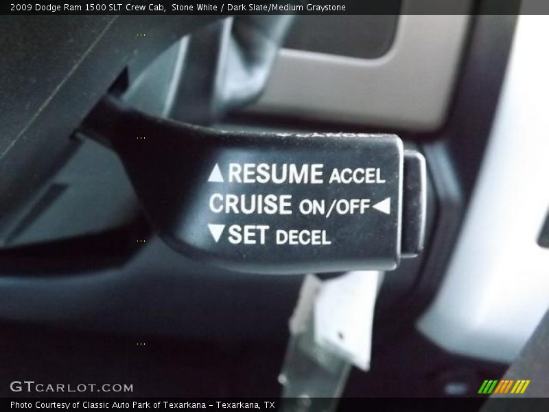 Stone White / Dark Slate/Medium Graystone 2009 Dodge Ram 1500 SLT Crew Cab