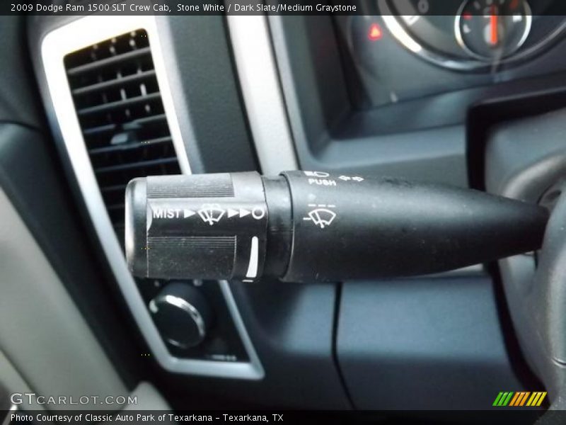 Stone White / Dark Slate/Medium Graystone 2009 Dodge Ram 1500 SLT Crew Cab