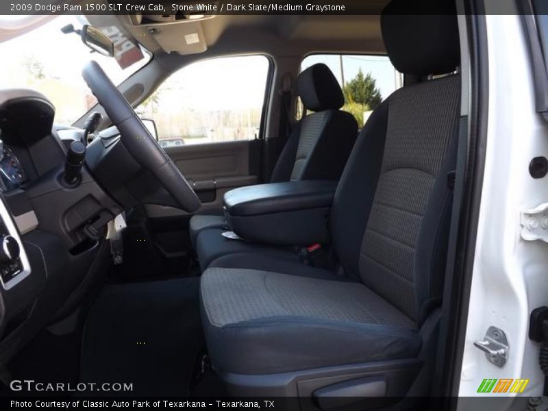Stone White / Dark Slate/Medium Graystone 2009 Dodge Ram 1500 SLT Crew Cab